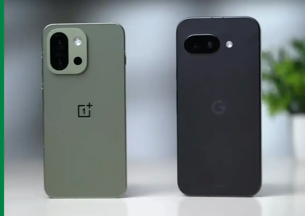 OnePlus 13s vs. Google Pixel 9a comparison